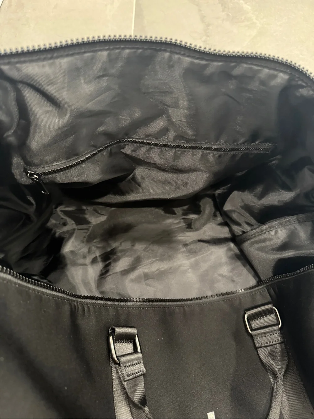 Alo Black Weekender Duffle Bag